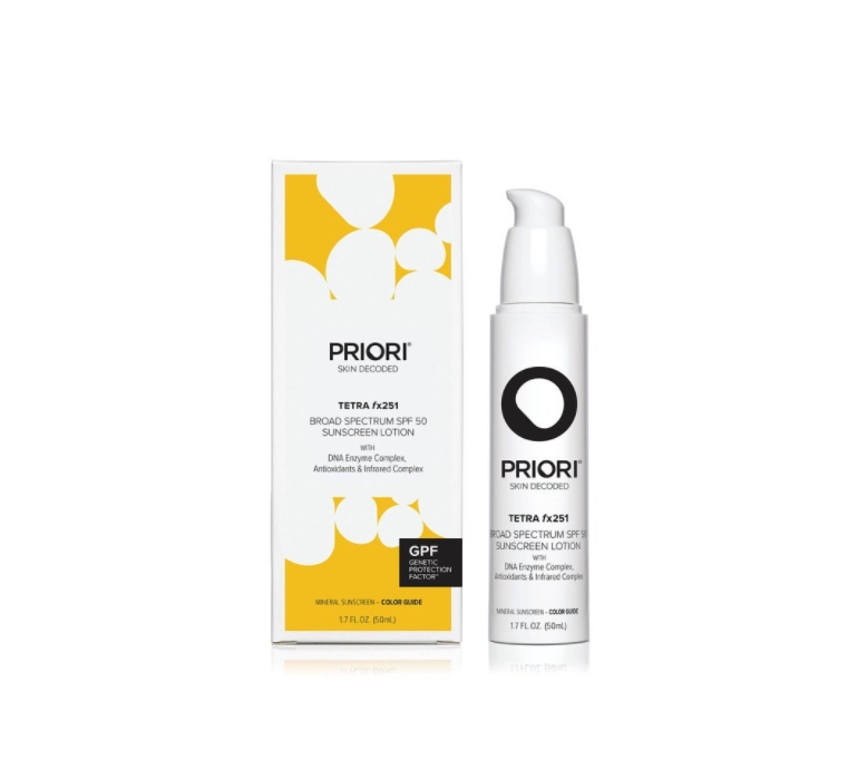 Priori Увлажняющий крем с тоном загара SPF50