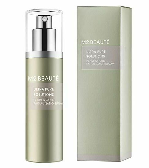 M2 Beauté NANO сыворотка-спрей с перламутром и золотом